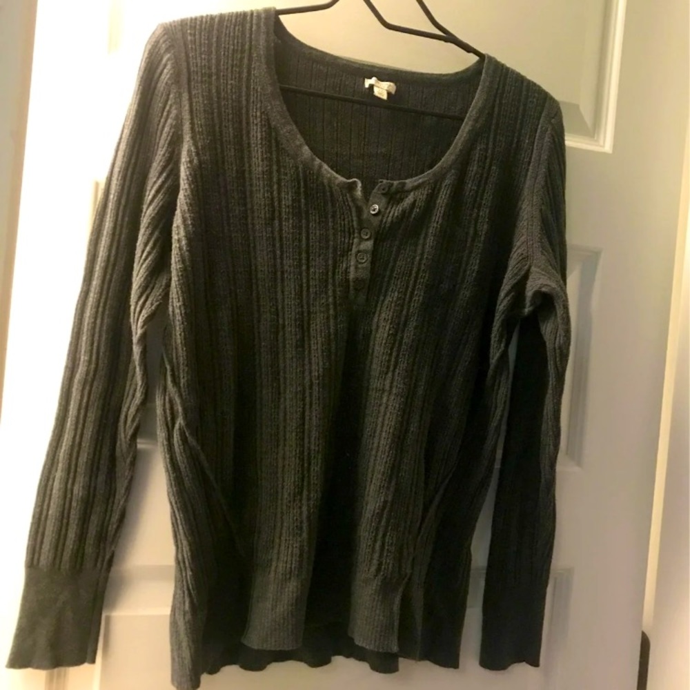 NWOT Sonoma Super Soft Button-Up Sweater Size XL